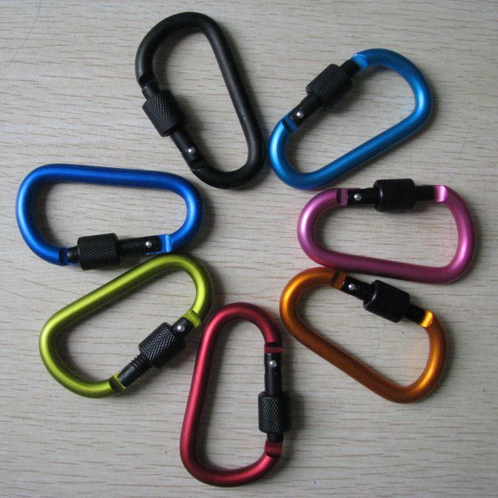 COD Karabiner Stainless Steel Quickdraw Gantungan Carabiner Quickdraw Karabiner Gantungan Barang G47