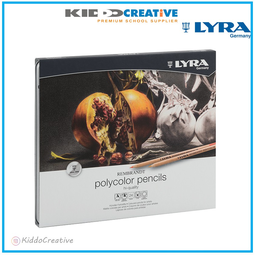 

LYRA REMBRANDT AQUARELL METAL BOX 24 COLS