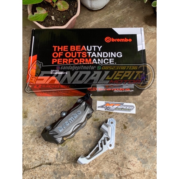 KALIPER BREMBO M432 ATAU K50 ATO M50 KALIPER BREMBO MONOBLOK IMPORT 4PISTON PICT 100