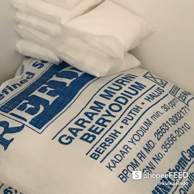 

Garam Refine Refina 25 kg. Rp. 237.500. Per kg Rp. 9.500