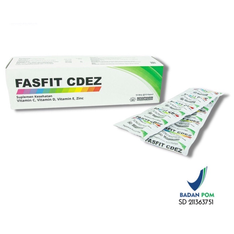 FASFIT CDEZ - Vitamin C, D, E, Zinc