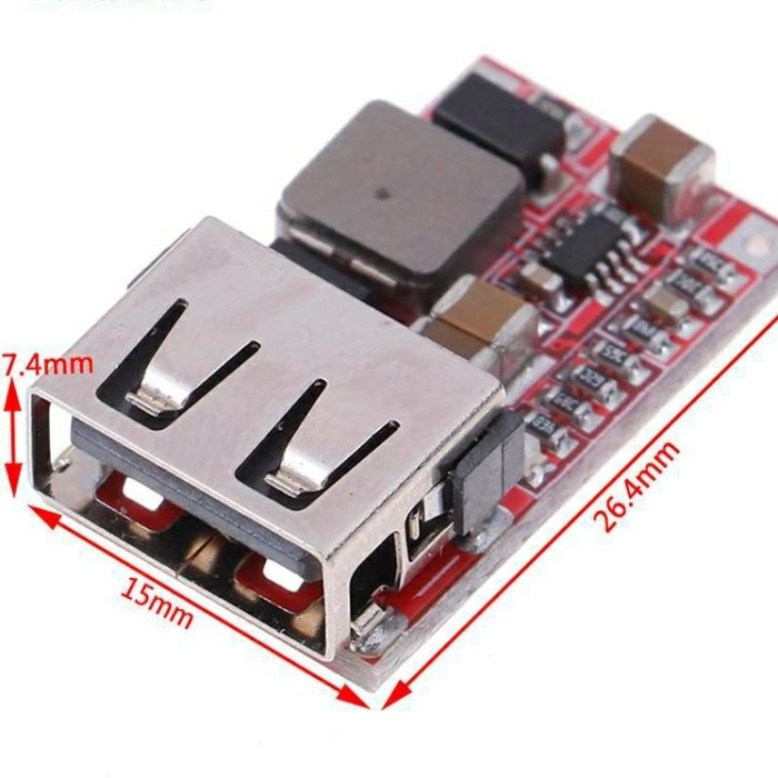 Step Down DC 12v to 5v output USB 3A