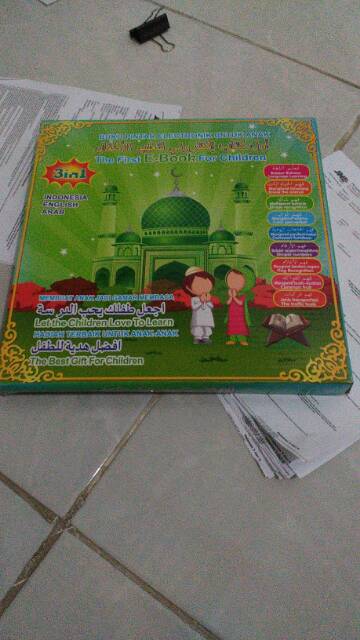 Mainan Anak E book Muslim 3 / 4 Bahasa-1