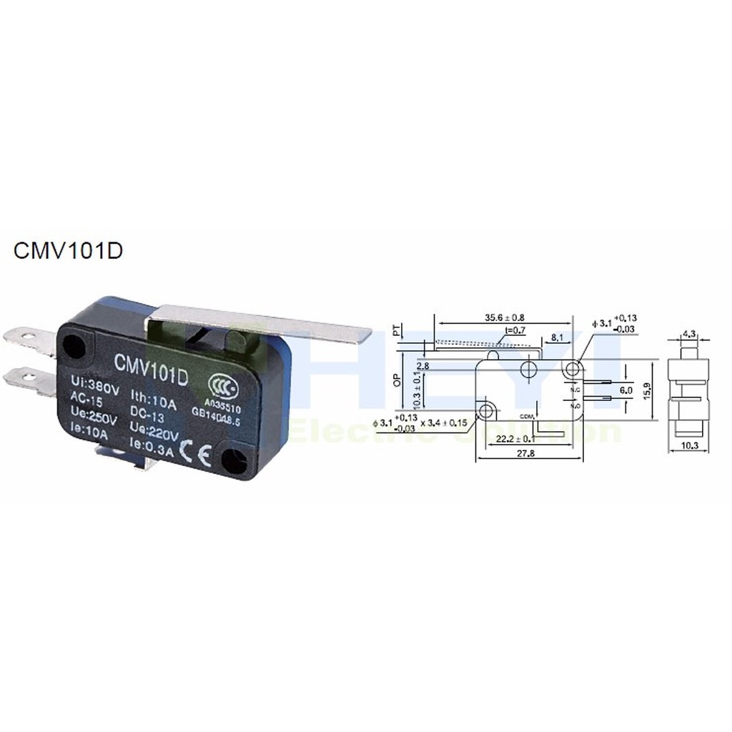 Micro Switch CMV-101-D Saklar Sensor Limit Switch cmv101d