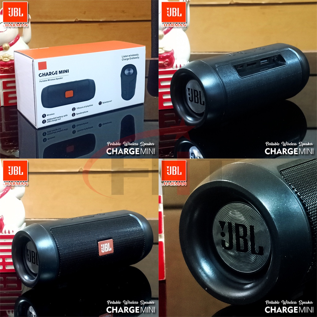 Speaker Portable Bluetooth Music Box JBL Wireless Charge Mini J006