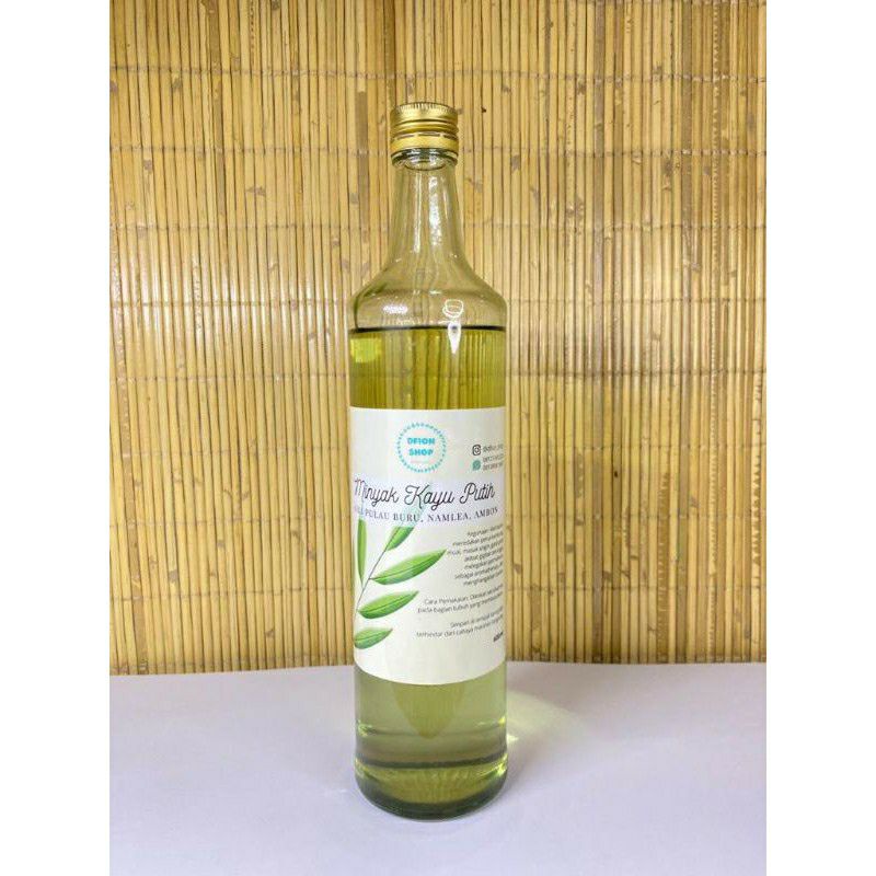 Minyak Kayu Putih uk 600ml asli dan murni dari Ketel Penyulingan Namlea Pulau Buru Ambon