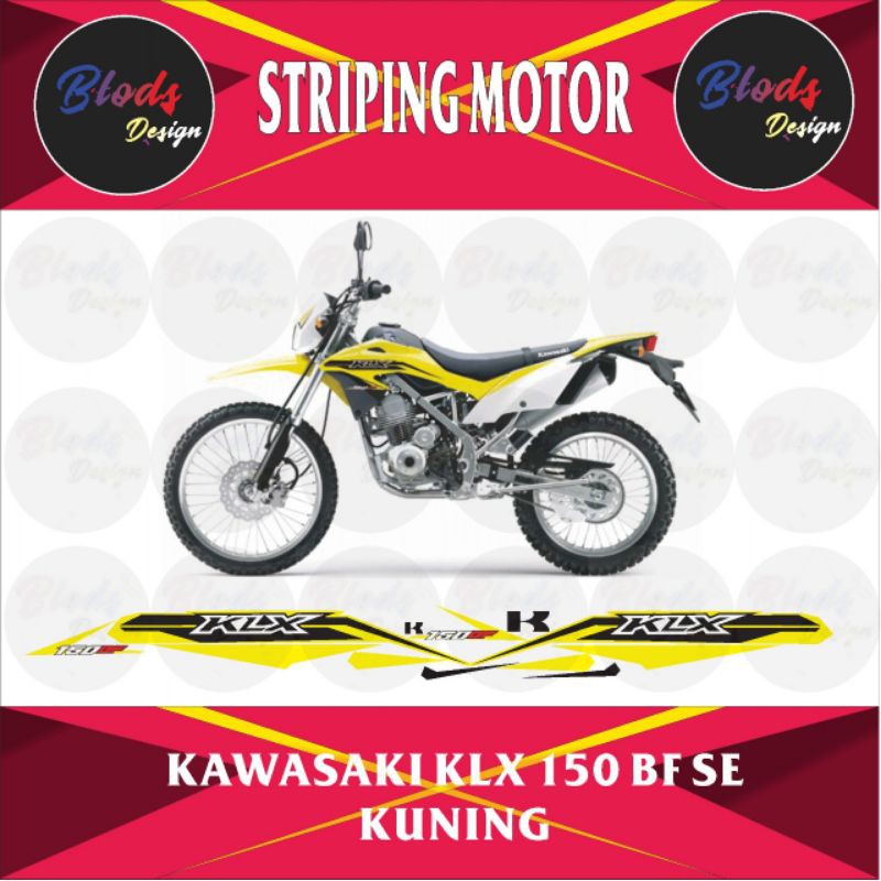 Striping Klx Bf 2016 Kuning