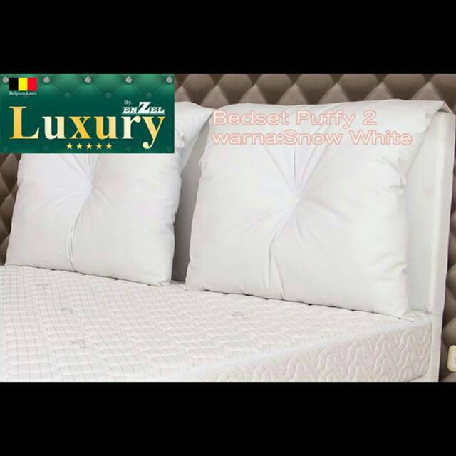 Full Set Kasur Full Latex + Bedset Ukuran 180x200x30 Hard Orthopedic