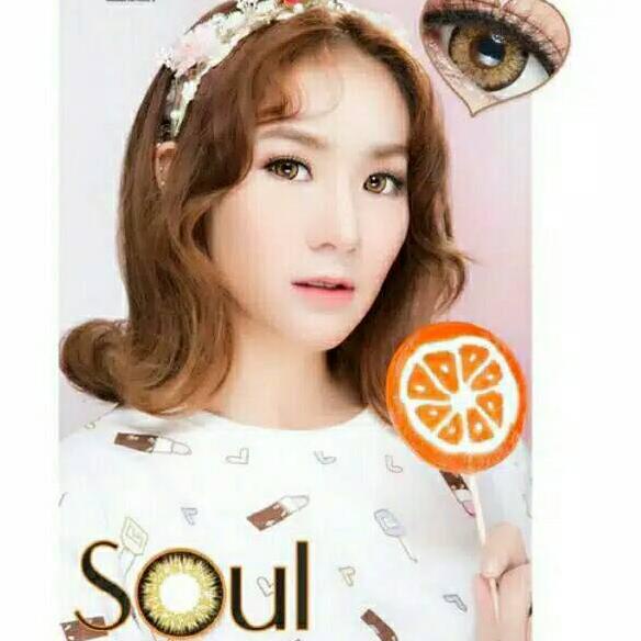 Stok terbatas.. SOFTLENS SOUL by DREAMCOLOR DC1 GREY/BROWN/BLUE/BLACK ( NORMAL & MINUS )