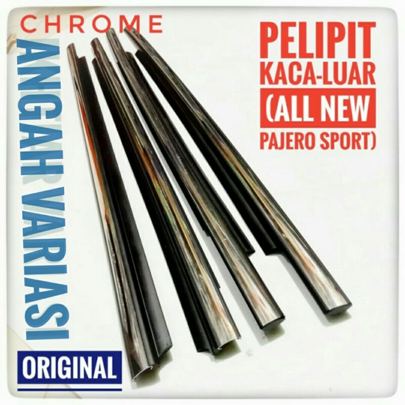 Pelipit/ List/ Karet Kaca Pintu Luar Mitsubishi All New Pajero Weather Strip Pajero