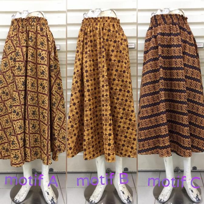 Rok Klok Payung Batik RK09 7/8 Bawahan Wanita Kebaya Blus Encim Termurah