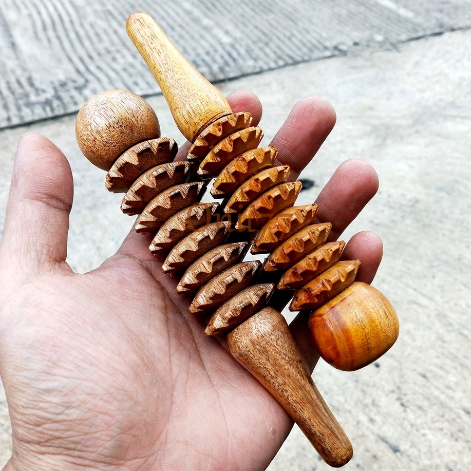 Alat Pijat Kayu Tusuk Kaki Remas Tangan handmade original