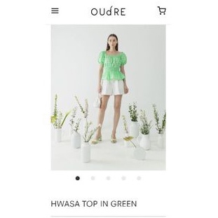 Oudre Hwasa Top in Green