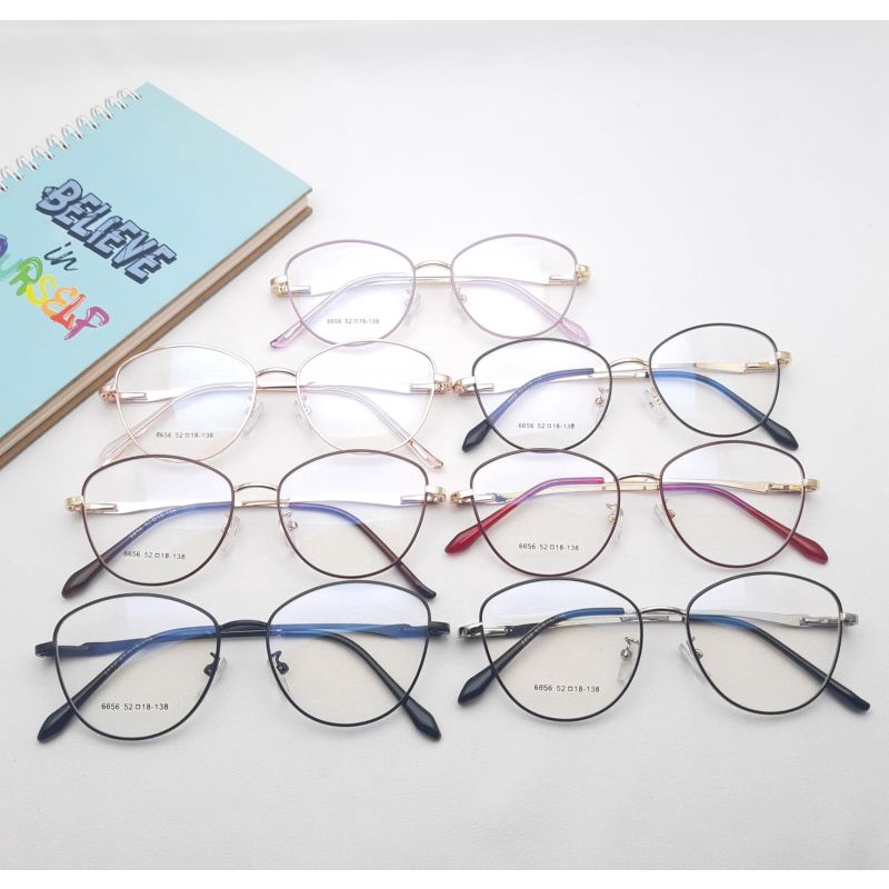 kacamata  PHOTOCROMIC minus antiradiasi (paket frame+lensa) 6656 kacamata