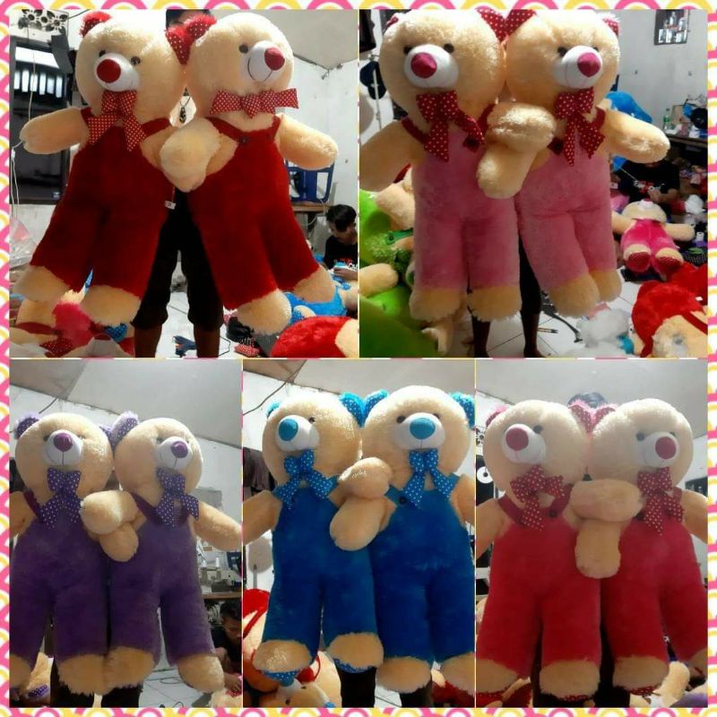 0boneka teddy bear beruang Jojon besar jumbo premium import termurah