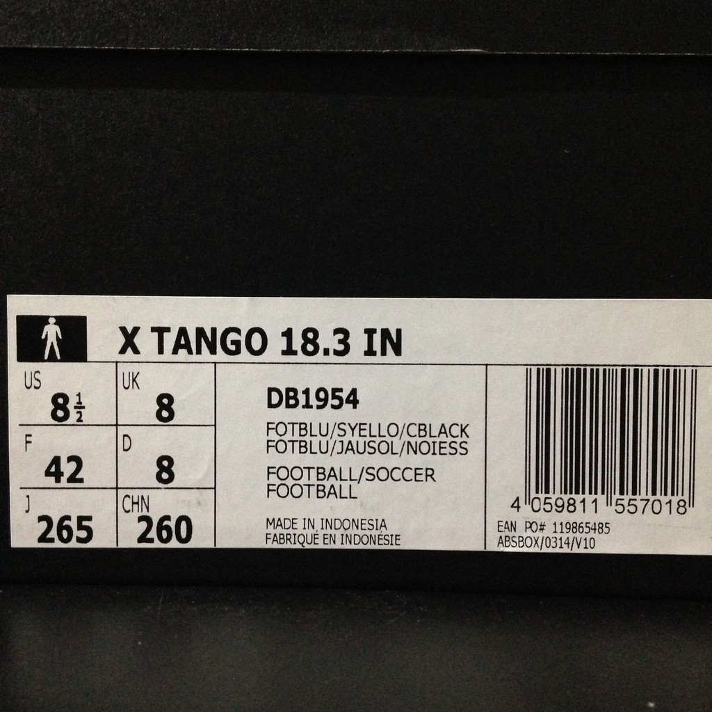 Promo Terbaru SALE Sepatu Futsal Adidas X Tango 18.3 IN Blue Solar Yellow DB1954 Original BNIB