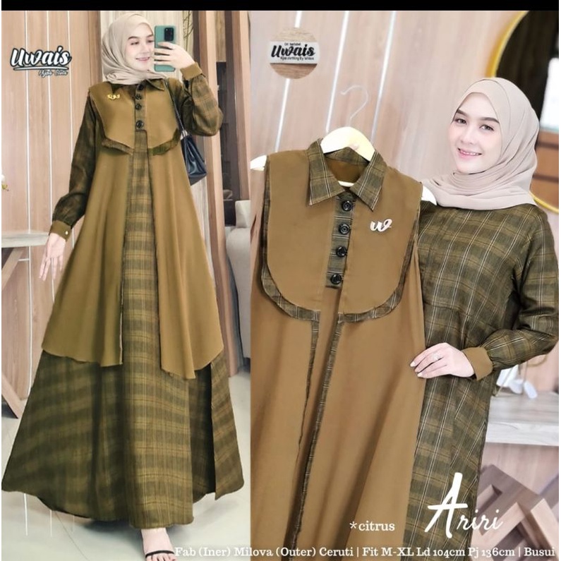 Dress Muslim Ariri by Uwais Solo