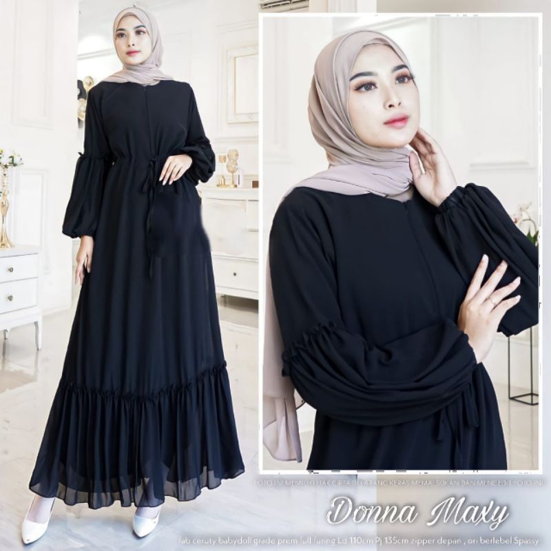 Gamis DONNA MAXY CERUTY BABYDOLL premium