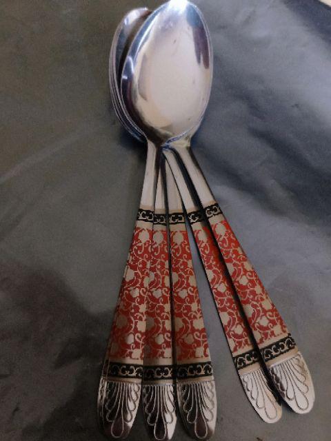 12buah Sendok Garpu Batik Sendok Makan Batik