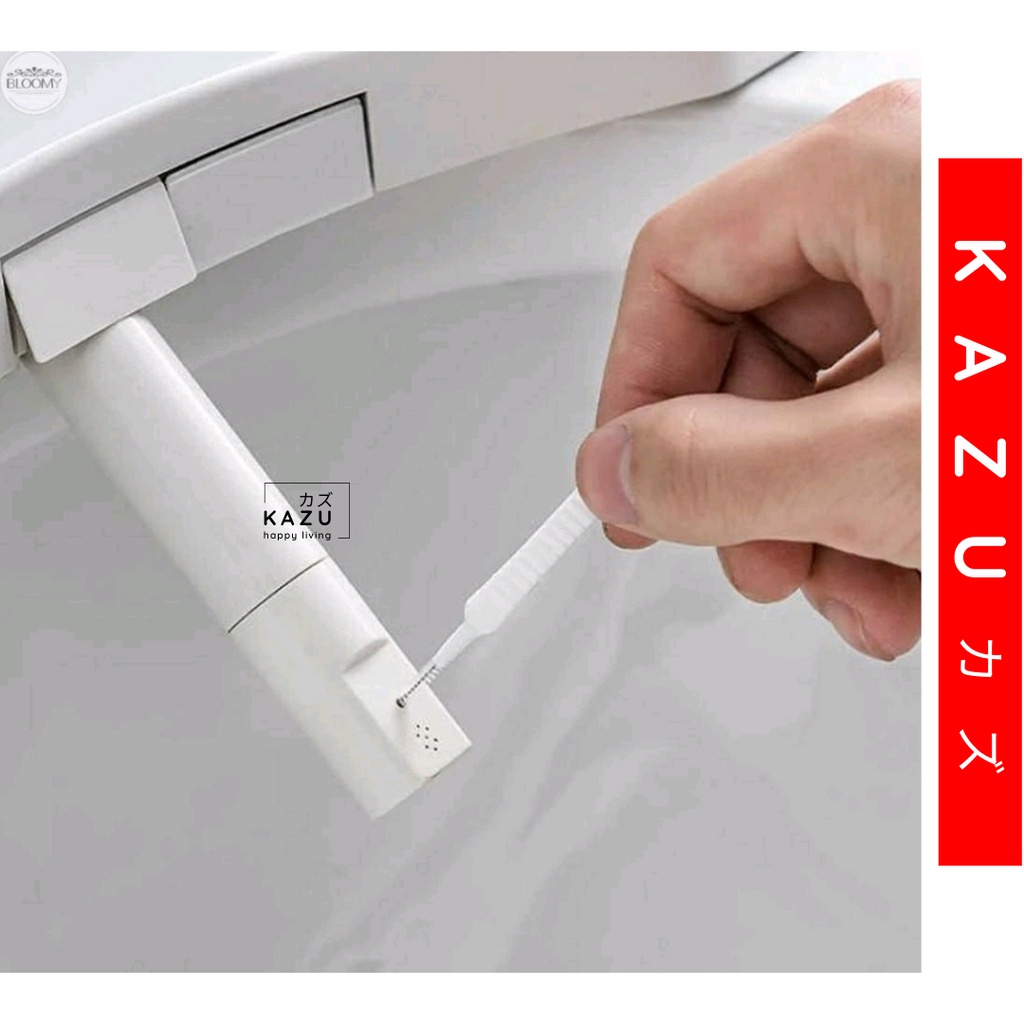 KAZU KHL225 Sikat Mini Anti Sumbat Pembersih Lubang Kecil Shower Air Serbaguna Multifungsi