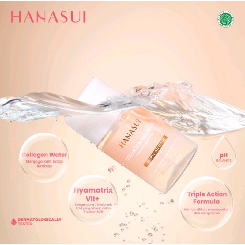 Hanasui Collagen Micellar Cleansing Water - 100ml