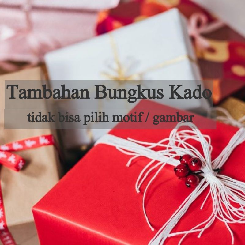 

Tambahan bungkus Kado mainan / Packing Kado