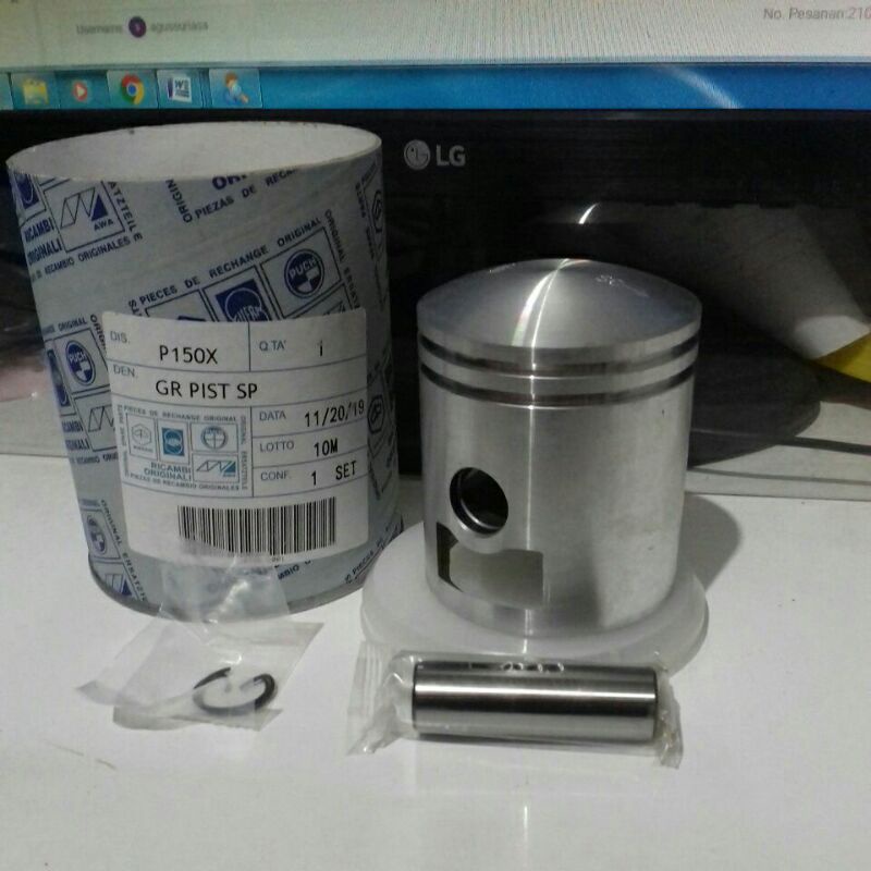 SEHER PISTON SET RICAMBI VESPA PX150 10M 11M 12M