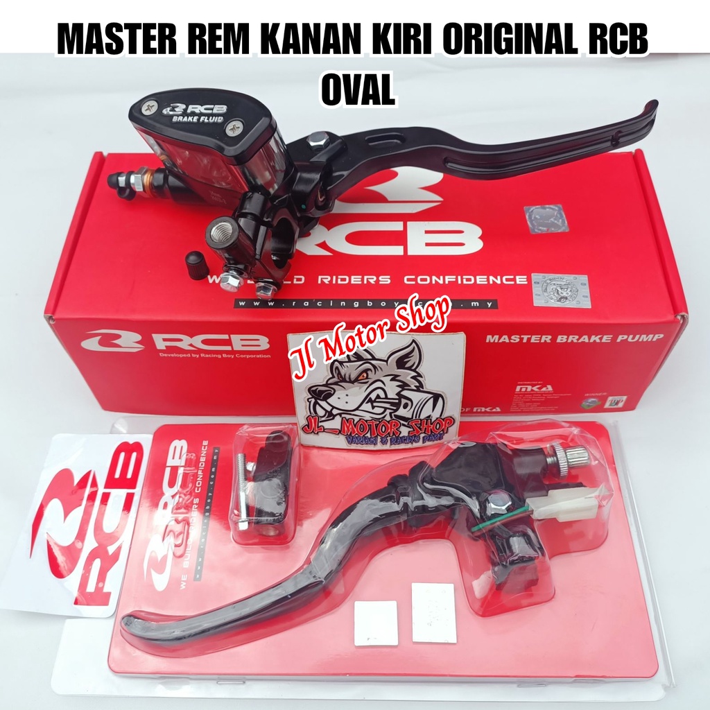 MASTER REM RCB HANDLE KOPLING RCB KANAN KIRI - MASTER REM RCB KOTAK OVAL KIRI KANAN BEAT VARIO SCOOPY GENIO AEROX RXKING RX KING TIGER NINJA R RR 250 VIXION JUPITER MX MXKING SONIC SATRIA FU VEGA F1ZR GL PRO CBR MEGAPRO NMAX ADV PCX VARIO 160 E2 E3