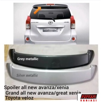 Spoiler aksesoris mobil toyota avanza veloz 2019 ferrari variasi