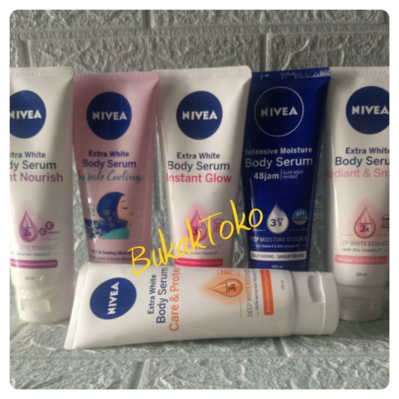 NIVEA Body Serum Radiant Smooth 180ml