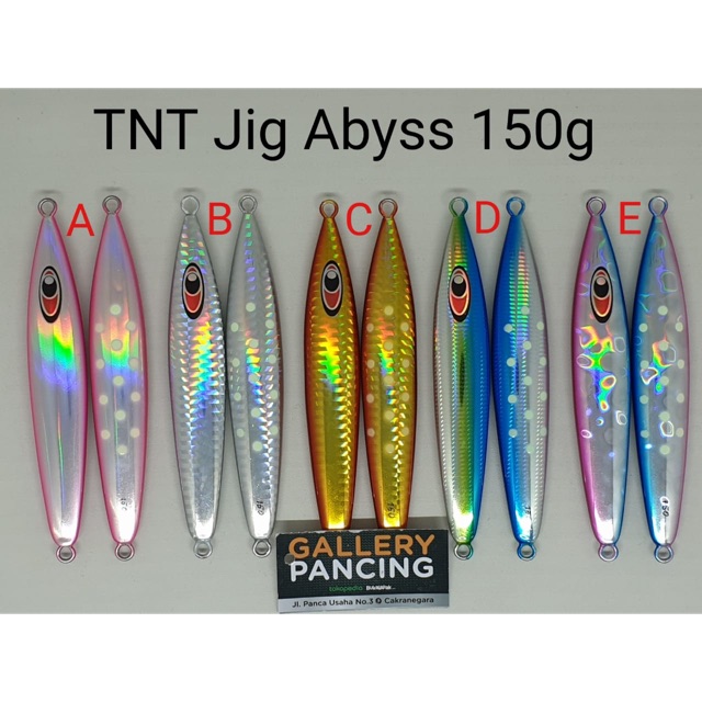 Metal Jig TNT Abyss 150g
