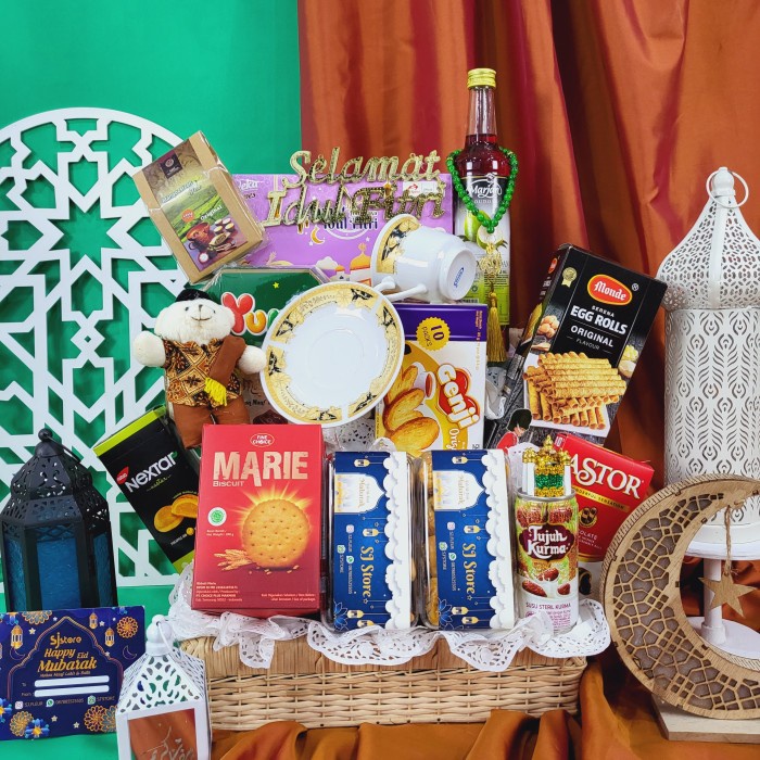 

Paket box hampers lebaran parcel idul fitri ramadhan kue kering 60