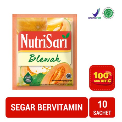 

Nutrisari Blewah 11g (Per Renceng 10)