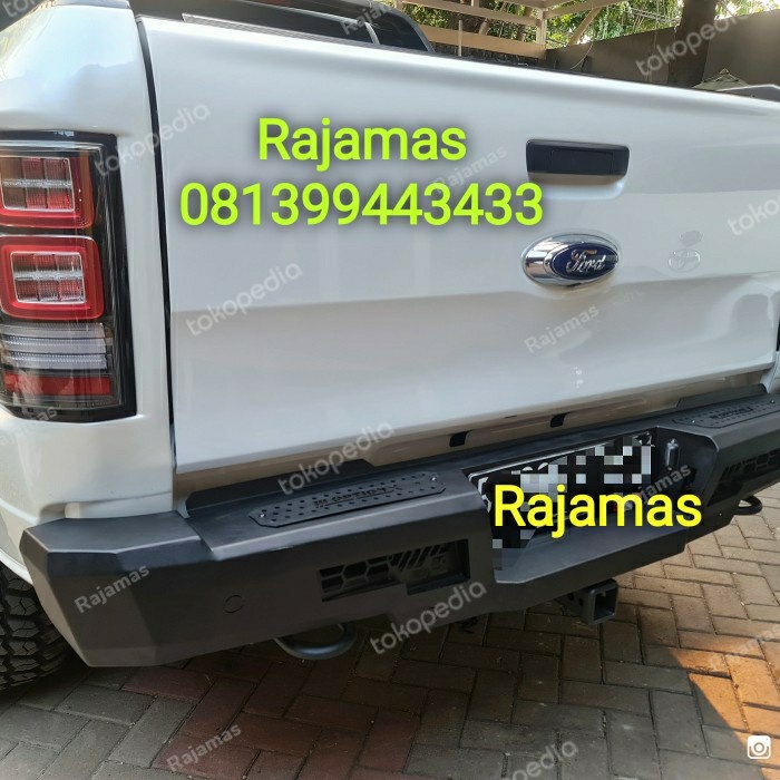 Bumper belakang Option Style untuk Ford Ranger Termurah