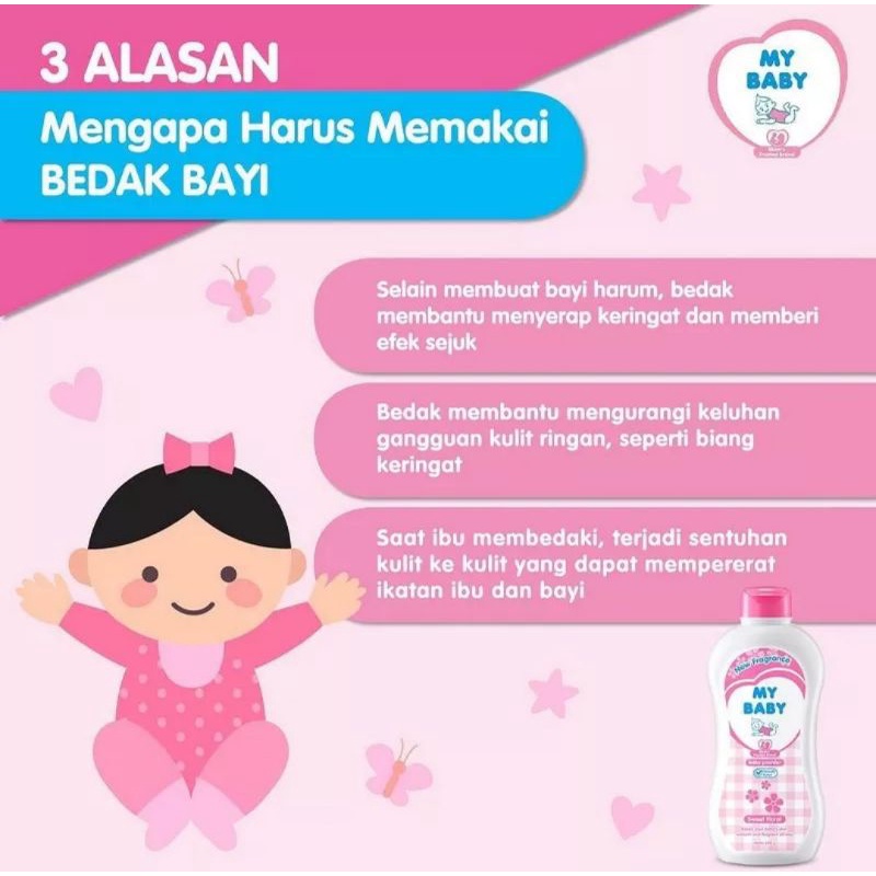 My Baby Powder Bedak Bayi 500 gr