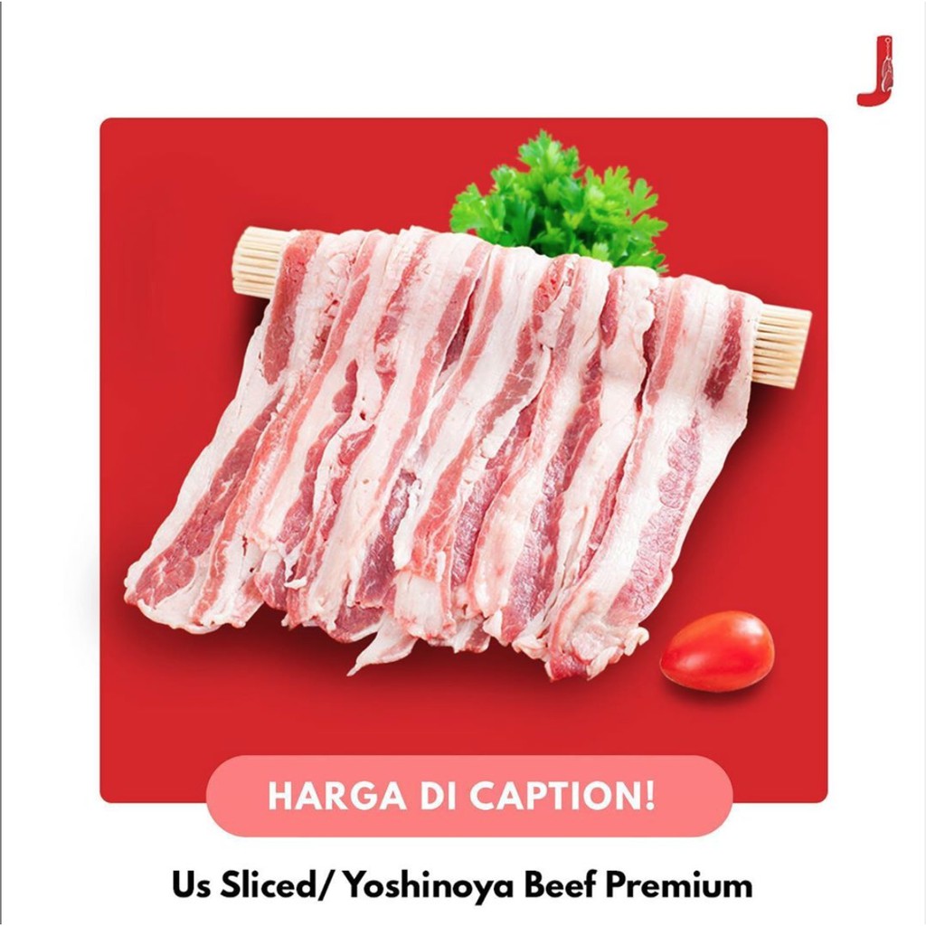 

US Sliced Beef/ Yoshinoya Beef Premium 500gr
