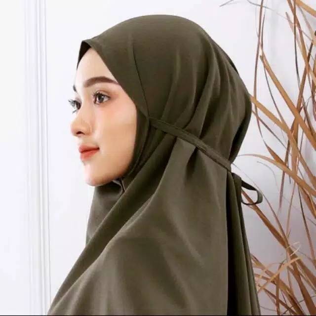 Bergo Maryam Diamond / Bergo Diamond / Hijab Bergo / Hijab Instan-1