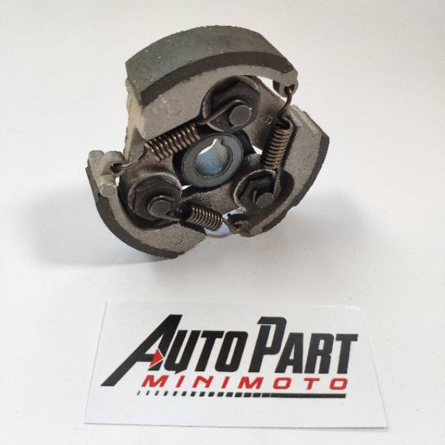 Kampas Kopling Otomatis Allumunium Hitam Mini GP - Mini Trail - Mini ATV 50 cc 2T