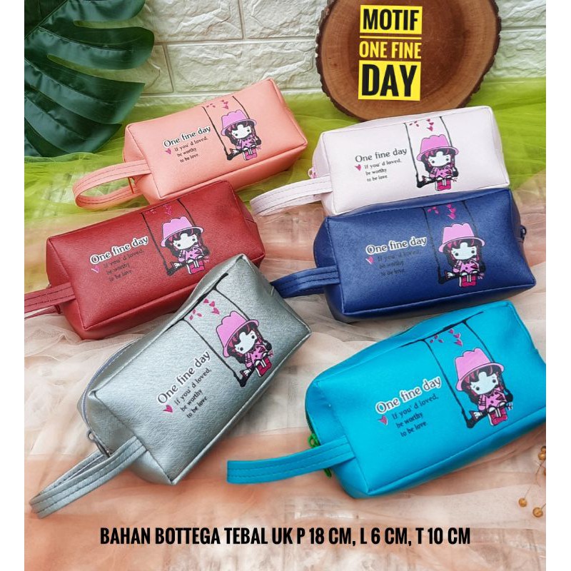 POUCH KOSMETIK  SERBAGUNA BENTUK LONTONG