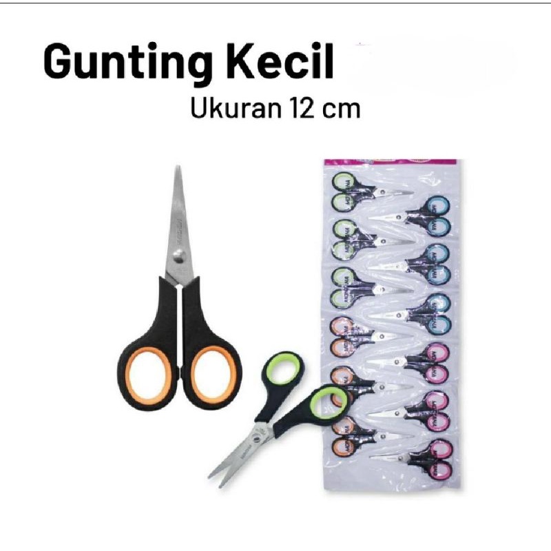 

Gunting kecil ukuran 12cm