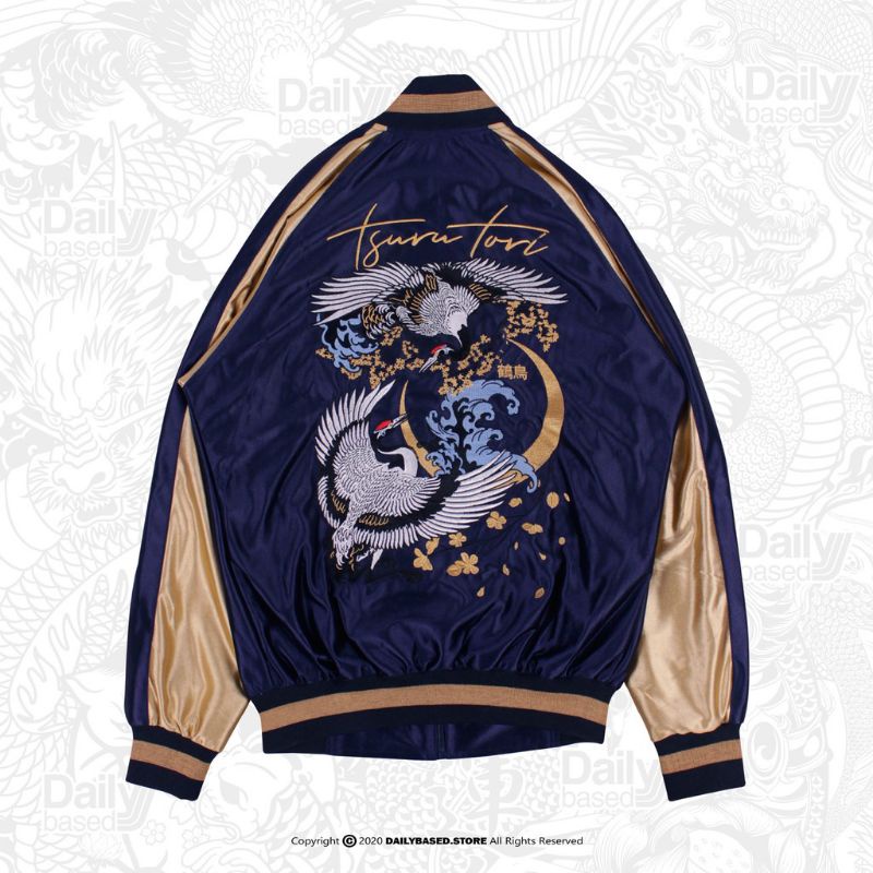 Sukajan Dailybased Golden Tsurutori