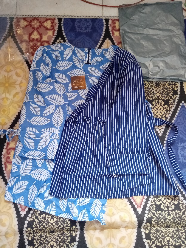 Tey-17 Batik Wanita Asj Sa Hrb026 Kenongo Kemeja Tosca Pendek