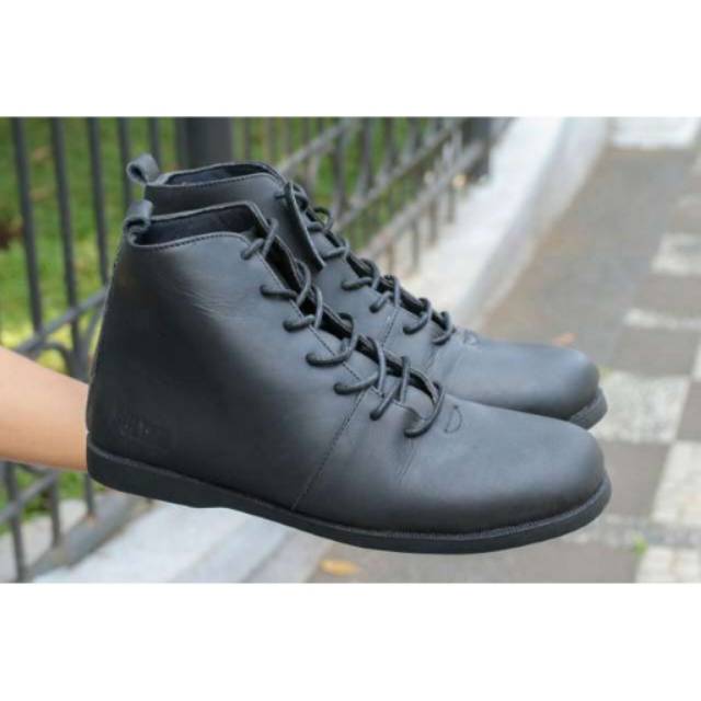 Sultan Signore Black Original Boots Kulit