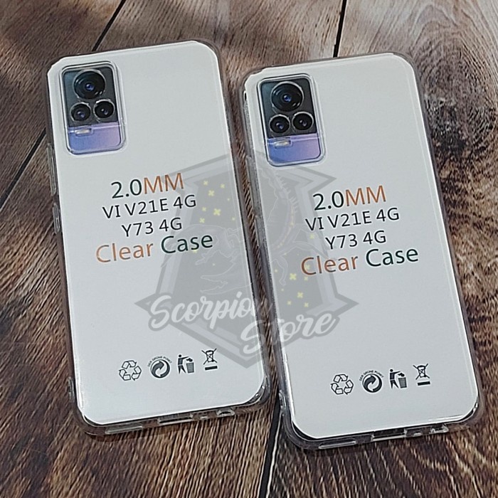 CASE VIVO V21 4G - CLEAR CASE 2MM TPU HD VIVO V21 4G 2021 V21E - SS