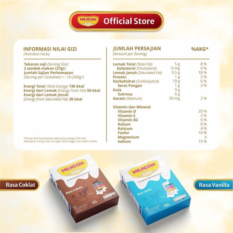 SUSU GEMUK ORIGINAL MILKCOW PREMIUM