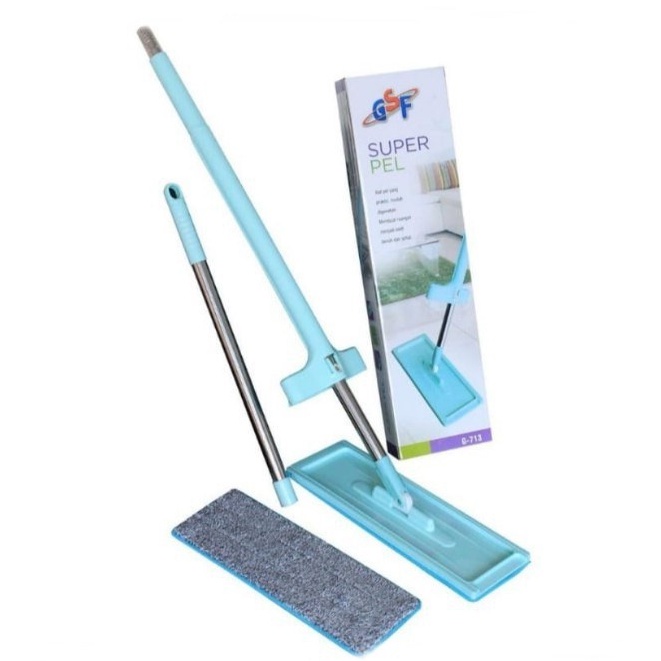 Alat Pel Lantai Praktis Flat Mop Super Pel GSF G-713