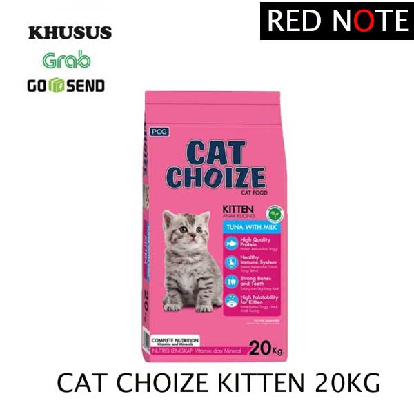 CAT CHOIZE Kitten SALMON/TUNA 20kg (Grab/Gosend)