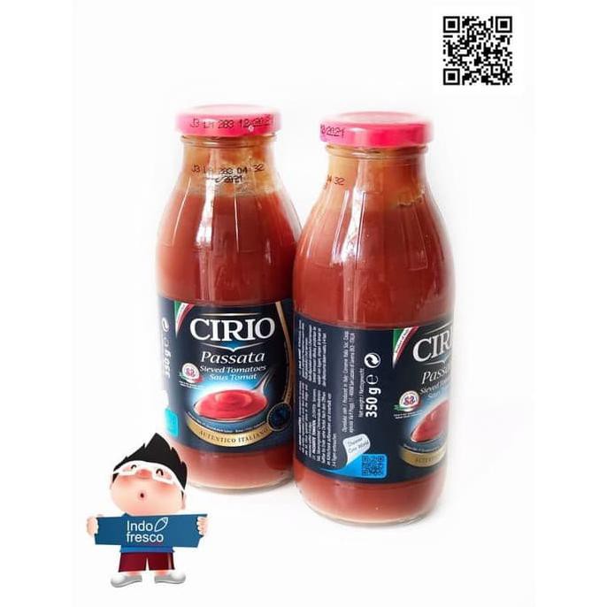 

CIRIO PASSATA SIEVED TOMATOES- SAUS TOMAT 350G