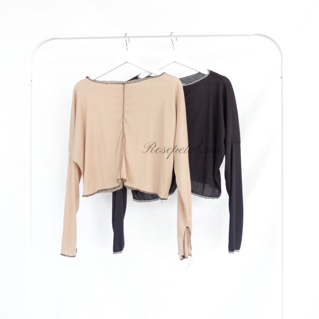 Jennie top blouse / women blouse / blouse / blouse wanita / atasan wanita / lengan panjang wanita / lengan panjang / pakaian wanita / baju wanita / seam front