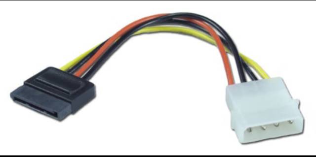 Kabel Power IDE to Sata - Sata Male to Ide Female